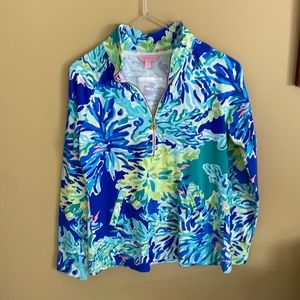 Lilly Pulitzer pull over 2/3 zip